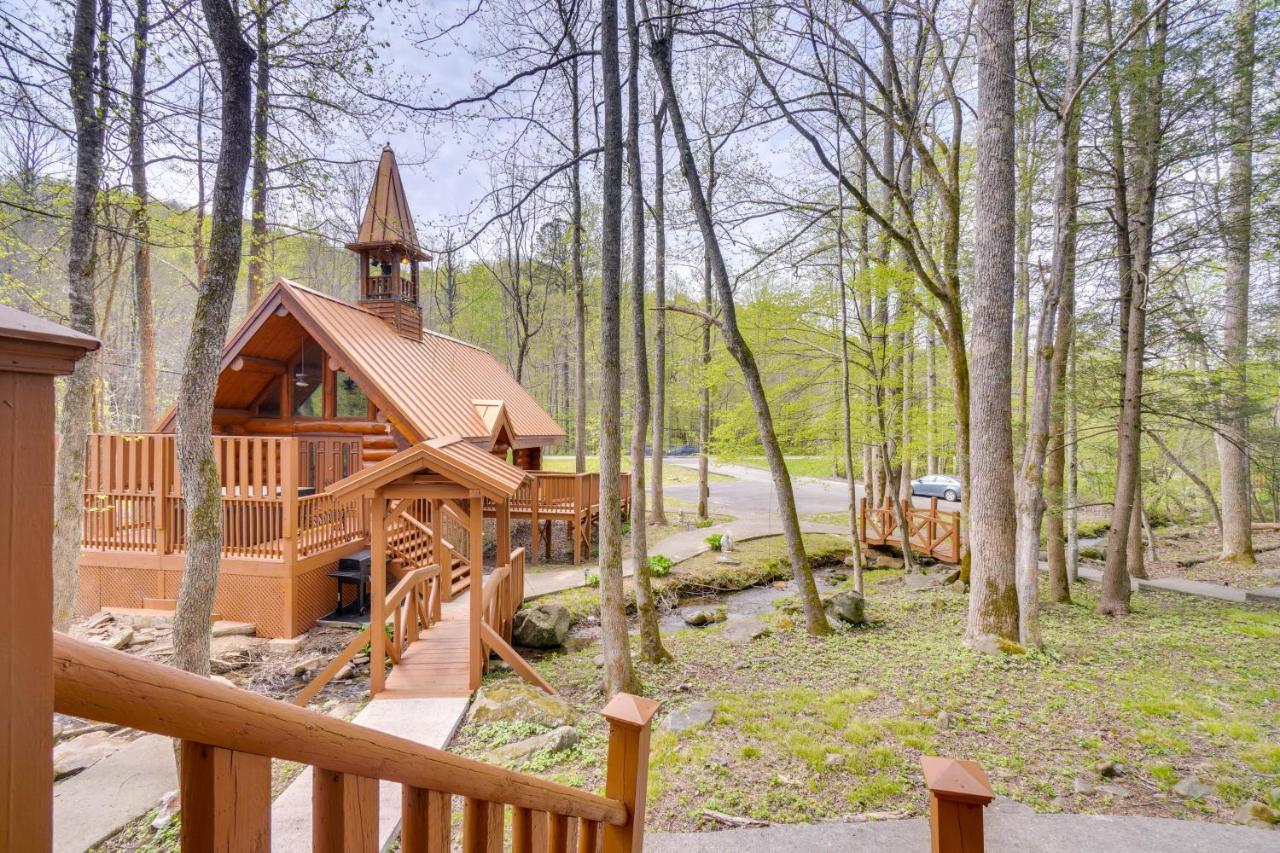 Lovely Gatlinburg Cabin With Private Hot Tub! ภายนอก รูปภาพ